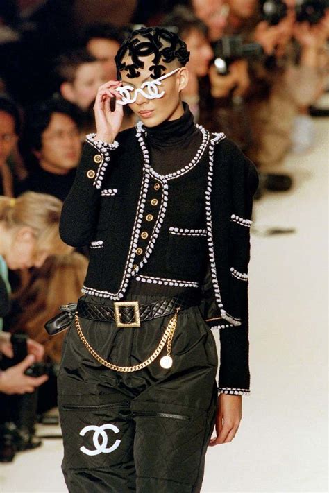 chanel 90s outfits|vintage chanel bags 1990.